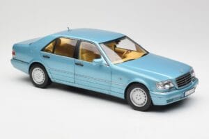 Mercedes S500 W140 Türkis Metallic Norev 1:18 183561 Metall – Bild 6 von 8