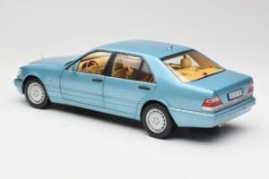 Mercedes S500 W140 Türkis Metallic Norev 1:18 183561 Metall – Bild 7 von 8