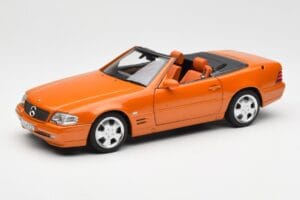 Mercedes SL 500 R129 Orange Metallic Norev 1:18 183752 Metall