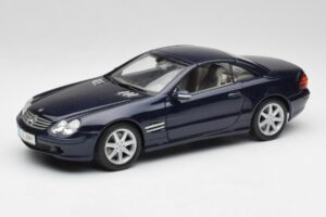 Mercedes SL 500 R230 Blau Maisto 1:18 B66962126 Metall