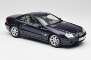 Mercedes SL 500 R230 Blau Maisto 1:18 B66962126 Metall – Bild 6 von 8