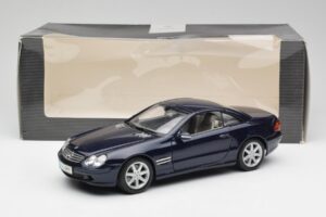 Mercedes SL 500 R230 Blau Maisto 1:18 B66962126 Metall – Bild 8 von 8