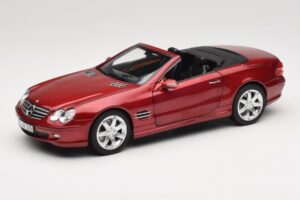 Mercedes SL 500 R230 Red Metallic Limitierte Auflage Norev 1:18 183841 Metall
