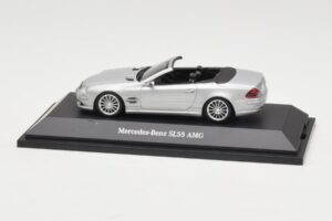 Mercedes SL 55 AMG R230 Silber Minichamps 1:43 B66962347 Metall