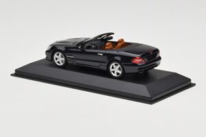 Mercedes SL R230 Schwarz Minichamps 1:43 B66961922 Metall – Bild 3 von 4