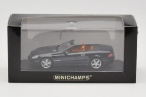 Mercedes SL R230 Schwarz Minichamps 1:43 B66961922 Metall – Bild 4 von 4