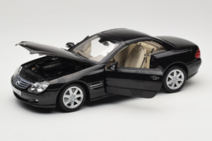 Mercedes SL R129 Schwarz Minichamps 1:18 B66962171 Metall – Bild 3 von 11