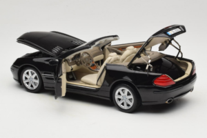 Mercedes SL R129 Schwarz Minichamps 1:18 B66962171 Metall – Bild 6 von 11