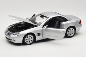 Mercedes SL R129 Silber Minichamps 1:18 B66962133 Metall – Bild 3 von 10