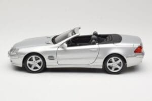 Mercedes SL R230 Silber Maisto 1:18 B66962125 Metall – Bild 4 von 8