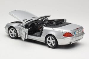 Mercedes SL R230 Silber Maisto 1:18 B66962125 Metall – Bild 5 von 8