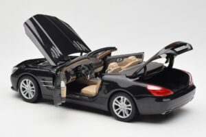 Mercedes SL R231 Magnetite Schwarz Metallic Norev 1:18 B66960107 Metall – Bild 6 von 9