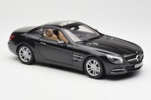 Mercedes SL R231 Magnetite Schwarz Metallic Norev 1:18 B66960107 Metall – Bild 7 von 9