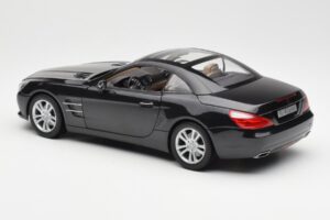 Mercedes SL R231 Magnetite Schwarz Metallic Norev 1:18 B66960107 Metall – Bild 8 von 9