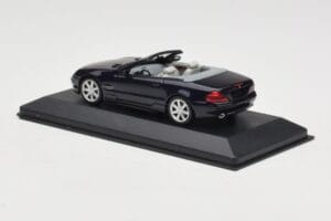 Mercedes SL500 R129 Dark Blue Metallic Minichamps 1:43 SL001 Metall – Bild 3 von 4