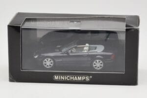 Mercedes SL500 R129 Dark Blue Metallic Minichamps 1:43 SL001 Metall – Bild 4 von 4