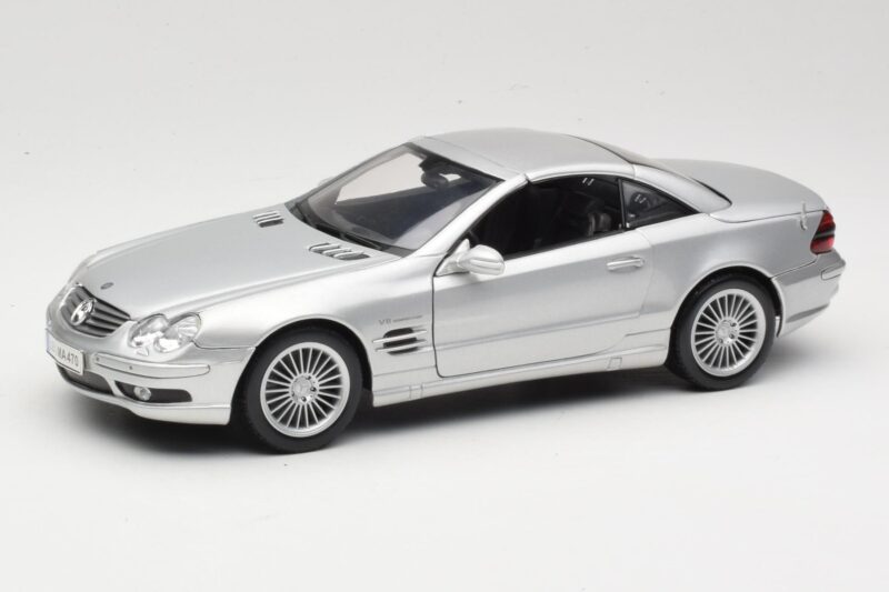 Mercedes SL55 AMG R230 Silber Maisto 1:18 36894 Metall
