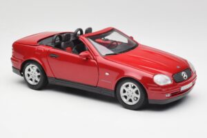 Mercedes SLK 230 R170 Rot Maisto 1:18 56023 Metall – Bild 7 von 9