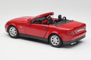 Mercedes SLK 230 R170 Rot Maisto 1:18 56023 Metall – Bild 8 von 9