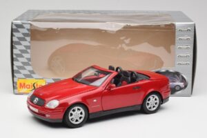 Mercedes SLK 230 R170 Rot Maisto 1:18 56023 Metall – Bild 9 von 9