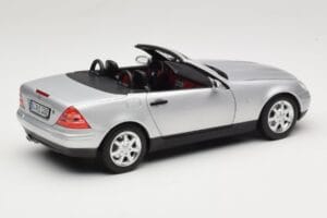 Mercedes SLK R170 Brilliant Silver Norev 1:18 183020 Metall – Bild 3 von 9