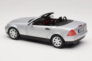 Mercedes SLK R170 Brilliant Silver Norev 1:18 183020 Metall – Bild 8 von 9