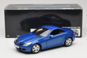 Mercedes SLK R171 Blue Metallic Minichamps 1:18 100033131 Metall – Bild 11 von 11