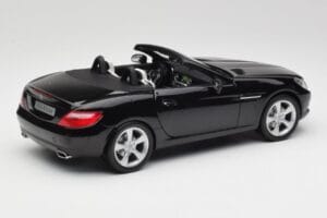 Mercedes SLK R172 Magnetite Schwarz Minichamps 1:18 B66960514 Metall – Bild 3 von 8
