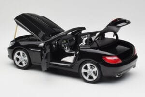 Mercedes SLK R172 Magnetite Schwarz Minichamps 1:18 B66960514 Metall – Bild 5 von 8