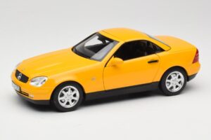 Mercedes SLK200 R170 Gelb Norev 1:18 B66040713 Metall – Bild 3 von 9