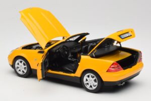 Mercedes SLK200 R170 Gelb Norev 1:18 B66040713 Metall – Bild 6 von 9