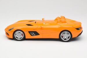 Mercedes SLR McLaren C199 Stirling Moss AMG Solarbeam Metallic Minichamps 1:18 100038400 Metall – Bild 4 von 8