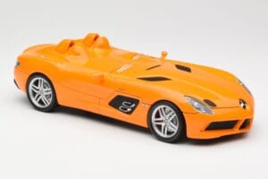 Mercedes SLR McLaren C199 Stirling Moss AMG Solarbeam Metallic Minichamps 1:18 100038400 Metall – Bild 6 von 8