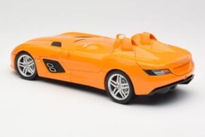 Mercedes SLR McLaren C199 Stirling Moss AMG Solarbeam Metallic Minichamps 1:18 100038400 Metall – Bild 7 von 8