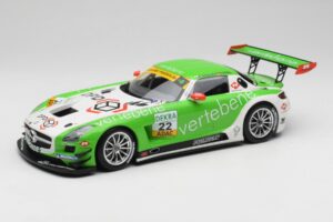 Mercedes AMG SLS C197 GT3 MS Racing #22 V. Sigacev / C. Stoll ADAC GT Masters 2011 Minichamps 1:18 151113102 Metall