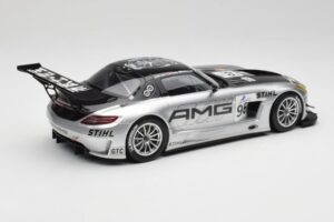 Mercedes AMG SLS C197 GT3 Team AMG China #96 M. Hakkinen / C. Cheng Zhuhai 6th 2011 Minichamps 1:18 151113196 Metall – Bild 2 von 6