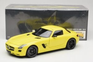 Mercedes SLS AMG C197 Gelb Minichamps 1:18 100039022 Metall – Bild 8 von 8