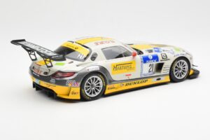Mercedes SLS AMG GT3 #21 Rowe Racing Arnold / Roloff / Seyffarth / Jäger ADAC 24 Hours Nürburgring 2013 Minichamps 1:18 15113 – Bild 2 von 6