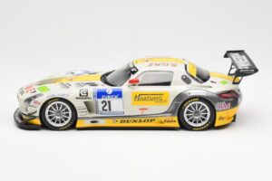 Mercedes SLS AMG GT3 #21 Rowe Racing Arnold / Roloff / Seyffarth / Jäger ADAC 24 Hours Nürburgring 2013 Minichamps 1:18 15113 – Bild 3 von 6