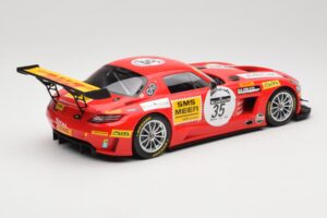 Mercedes SLS AMG GT3 #35 T. Heyer / T. Jager 24 Hours of Spa 2011 Minichamps 1:18 B66960196 Metall – Bild 2 von 6