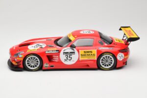 Mercedes SLS AMG GT3 #35 T. Heyer / T. Jager 24 Hours of Spa 2011 Minichamps 1:18 B66960196 Metall – Bild 3 von 6