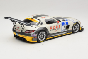 Mercedes SLS AMG GT3 #21 Rowe Racing M. Zehe / M. Hartung ADAC 24h Nurburgring 2012 Minichamps 1:18 151123121 Metall – Bild 2 von 6