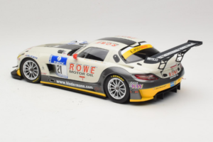 Mercedes SLS AMG GT3 #21 Rowe Racing M. Zehe / M. Hartung ADAC 24h Nurburgring 2012 Minichamps 1:18 151123121 Metall – Bild 5 von 6