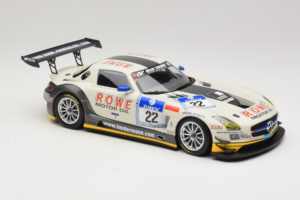 Mercedes SLS AMG GT3 #22 Rowe Racing R. Graf / M. Seyffarth ADAC 24h Nurburgring 2012 Minichamps 1:18 151123122 Metall – Bild 4 von 6