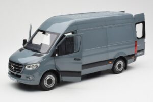 Mercedes Sprinter W907 Blaugrau Norev 1:18 183423 Metall – Bild 2 von 7