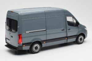Mercedes Sprinter W907 Blaugrau Norev 1:18 183423 Metall – Bild 3 von 7