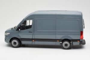 Mercedes Sprinter W907 Blaugrau Norev 1:18 183423 Metall – Bild 4 von 7