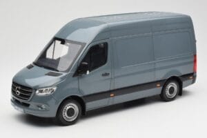 Mercedes Sprinter W907 Blaugrau Norev 1:18 183423 Metall