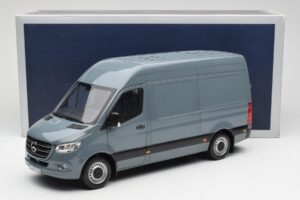Mercedes Sprinter W907 Blaugrau Norev 1:18 183423 Metall – Bild 7 von 7