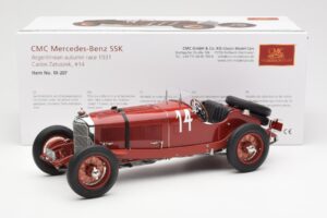 Mercedes SSK #14 Zatuszek Argentinian Autumn Race 1931 CMC 1:18 M-207 Metall – Bild 6 von 6